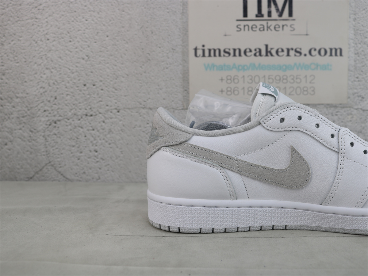 LJR Batch Air Jordan 1 Low OG Neutral Grey 2021 CZ0790-100